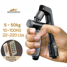 Hand Grip Strengthener Set Wrist Finger Forearm Exercise Resistance Gripper Kit