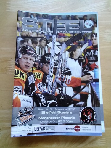 2007 sheffield steelers v - 2007/8,