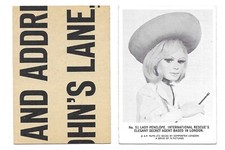 Somportex - Thunderbirds - 1966 - 65x90 mm - Choose from drop down list (T10)