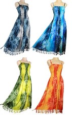 Fringed TIE-DYE ELASTICATED