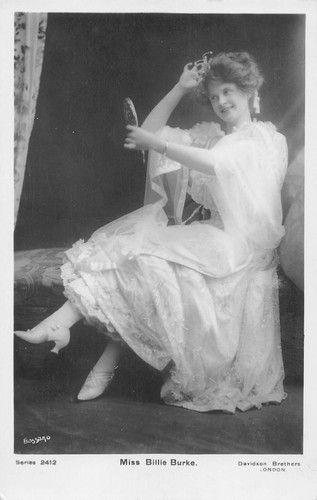 Postcard edwardian actress - -,