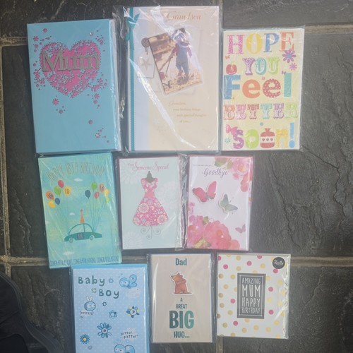 Joblot 100 mix greetings - joblot,