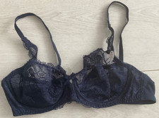 TU ladies navy blue lacy