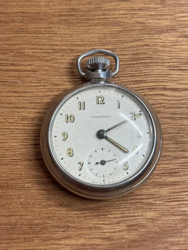 Vintage ingersoll pocket watch - vintage,