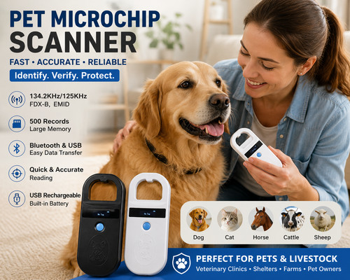 Pet microchip scanner - scanner, rfid