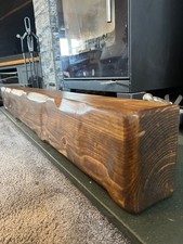 Rustic beam mantel 120cm - ,