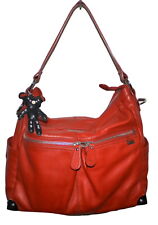 Il Tutto Stella Red Leather Baby Change Bag + Accessories NWOT SP £199
