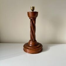 Wooded candlestick holder