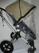 New RAINCOVER Zipped to fit Bugaboo Cameleon 1,2,3 Carrycot & Seat Unit