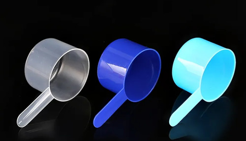 Plastic measuring scoops - plastic, /