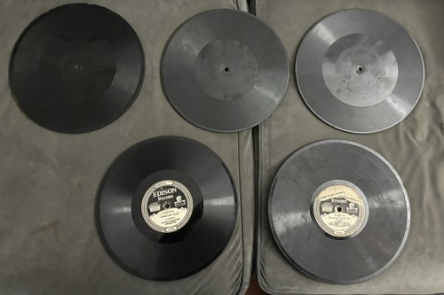 Antique edison disc - antique,
