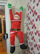 120CM CLIMBING SANTA WITH ROPE