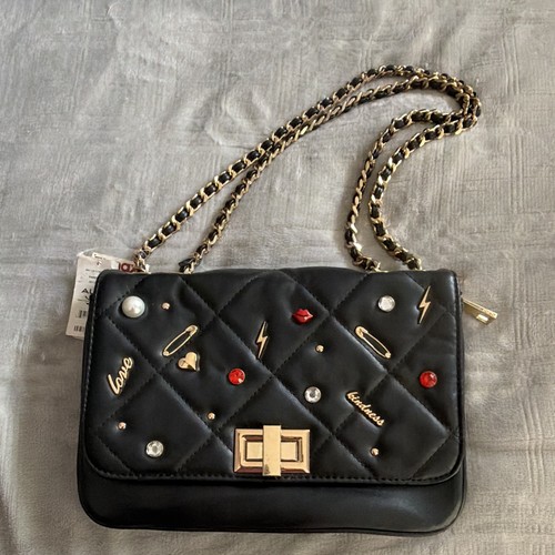 Aldo black quilted - aldo,