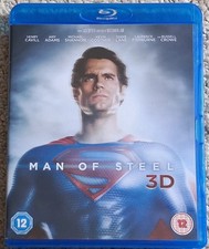 MAN OF STEEL 3D BLU-RAY 3D +
