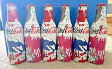 6 x J.W Anderson 2015 Diet Coca Cola Limited Edition Aluminium Coke Bottles Full