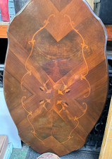 Mahogany inlaid italian style - ,