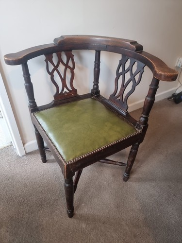 Antique mahogany corner - antique,