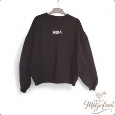 Hera Black Sweatshirt Unisex