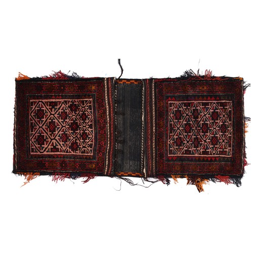 Vintage afghan saddle bag - vintage,