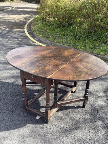 Antique oak drop - antique, gate