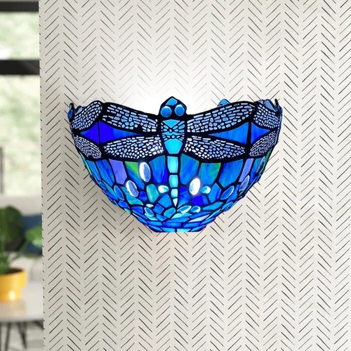 Tiffany wall lamp antique - tiffany,