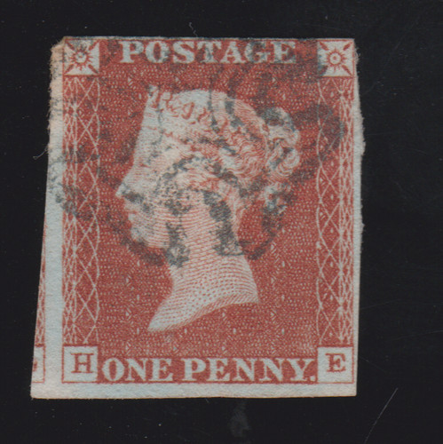 1841 sg8a penny red - sg8a,
