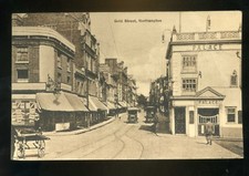NORTHAMPTON Northamptonshire Gold Street  - by the Palace Theatre / old bus  