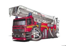 FIRE ENGINE RED Koolart