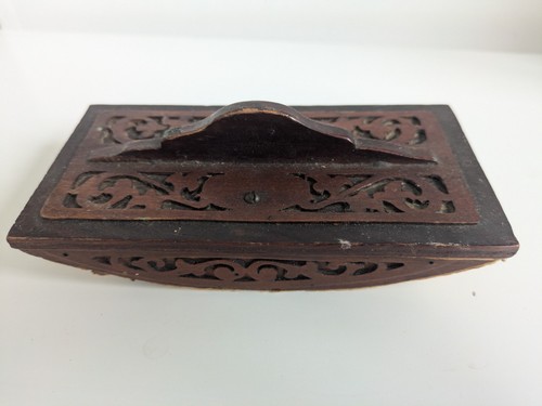 Antique hand carved - carved, wood