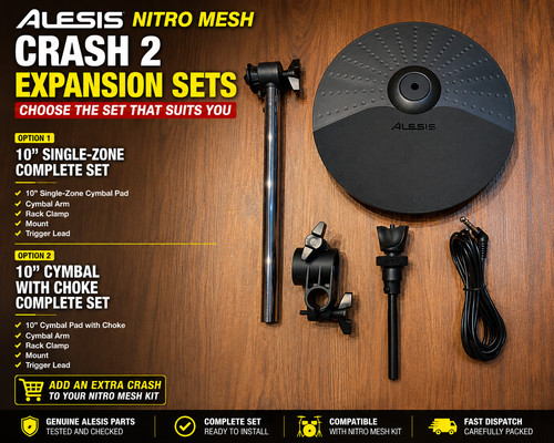 Alesis nitro mesh crash - nitro, 2