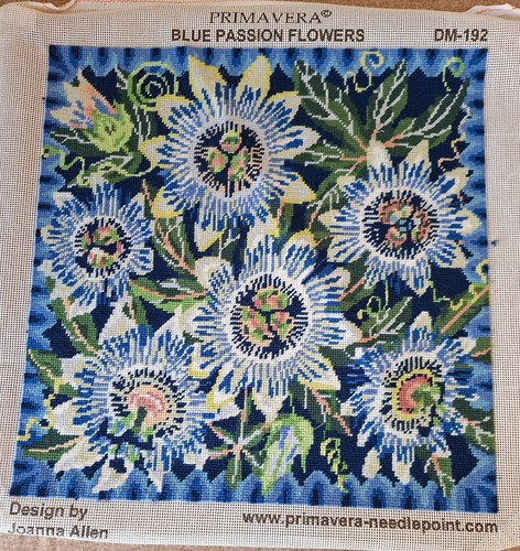 Primavera completed tapestry