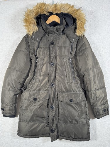 Zara coat puffer - zara, jacket