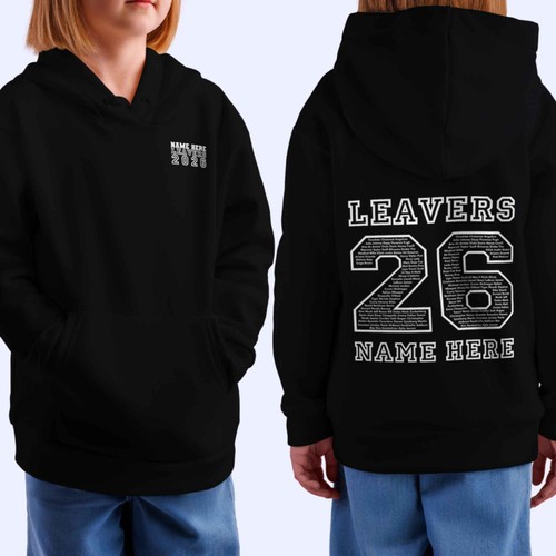 Personalised leavers hoodie - leavers,