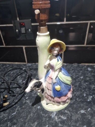 Goebel figure lamp - , ,rare