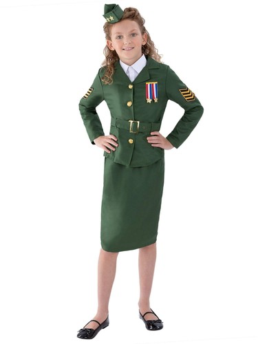 Ww2 army girl - girl, costume,