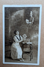 Old postcard ww1 military - postcard,
