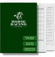 Horse racing log book - horse,