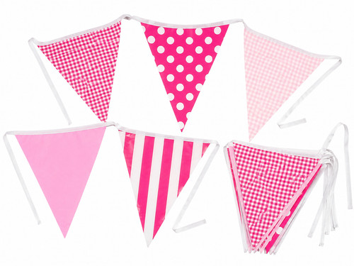 10m pink white triangle - 10m,