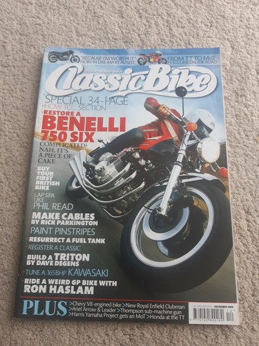 Classic bike benelli - 12/09,