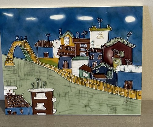 Ceramic art tile - ceramic,