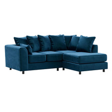 Brooklyn blue corner sofa 2 - brooklyn, 3&2