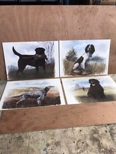 GREAT SET 4 GUN DOG PRINTS-PHILIP MURPHY
