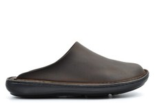 Roamers Mens Leather Slippers