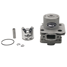 2-Stroke 4 Hole 26cc Cylinder Piston Kit for Racing Boat ZENOAH G290 PUM Engine