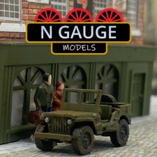 PAINTED - N Scale Gauge WW2