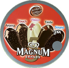 Walls Magnum Ice cream Sticker