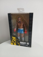 Rocky 3 Clubber Lang Action Figure Boxed Original Mr T NECA Blue Shorts