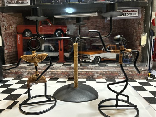 African tribal candelabra - 2,
