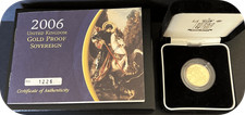 2006 Proof Full Gold Sovereign