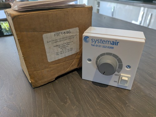 Systemair fsc electronic - fsc, 1-5